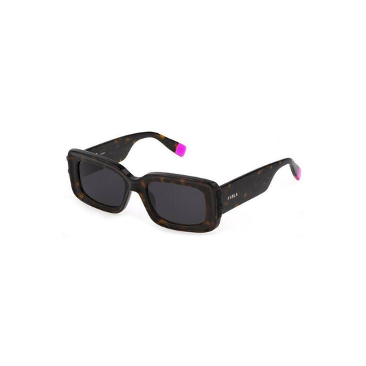 Furla Brown Plastic Sunglasses FU-22729