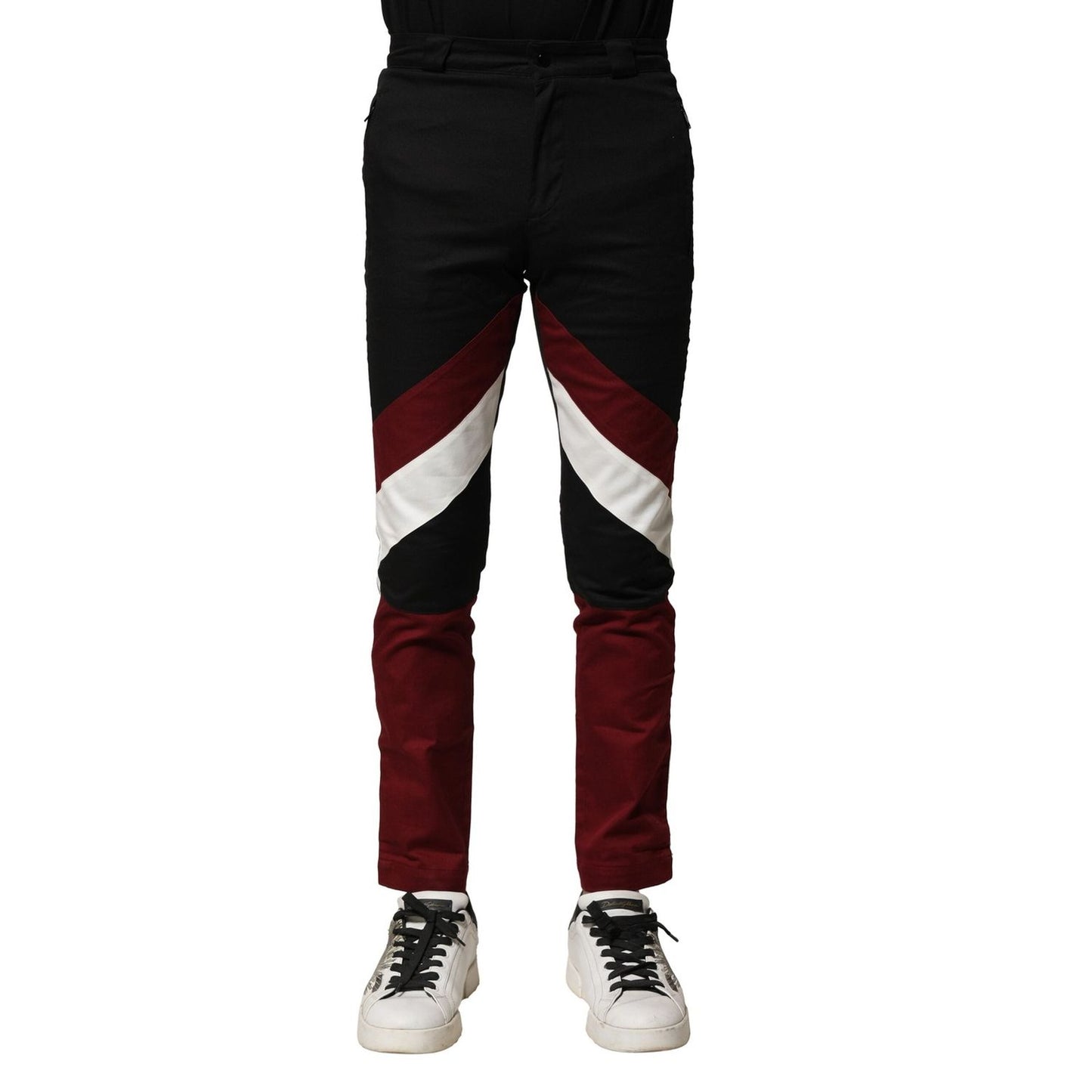 Dolce & Gabbana Multicolor Cotton Jogger Men Pants PAN75557-44