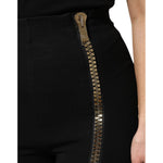 Dolce & Gabbana Black High Waist Skinny Pants PAN76530-42