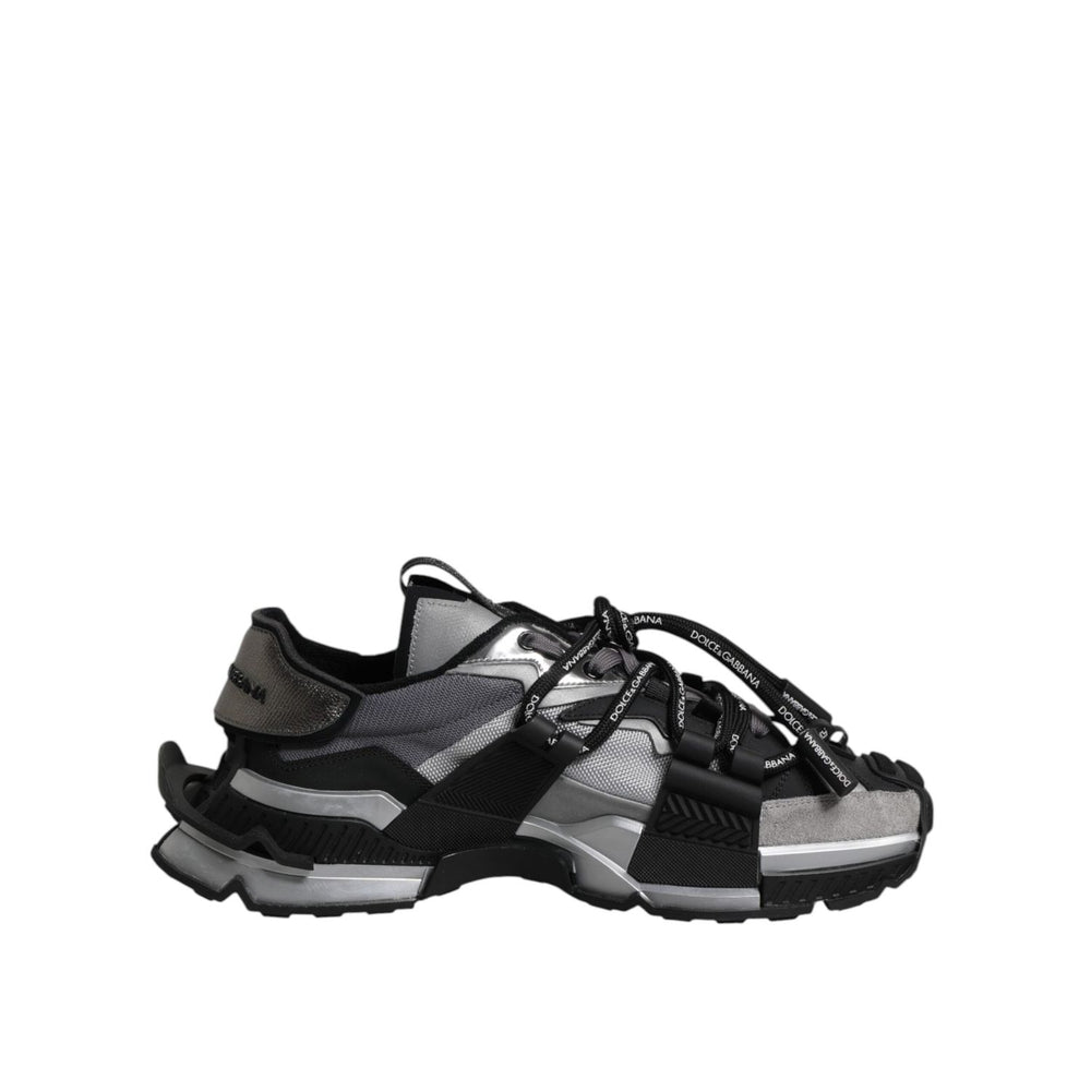 Dolce & Gabbana Multicolor Panelled Space Sneakers Shoes MV7368-40