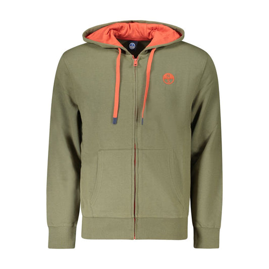 North Sails Green Cotton Sweater NO-38907-S