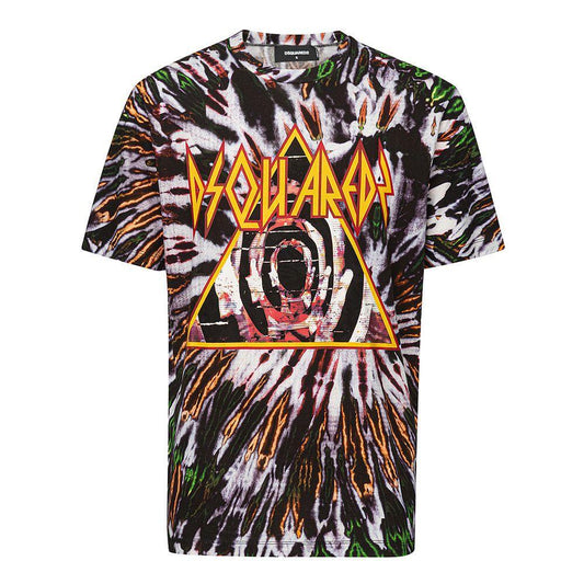 Dsquared² Multicolor Cotton T-Shirt DS-568166720010993-S