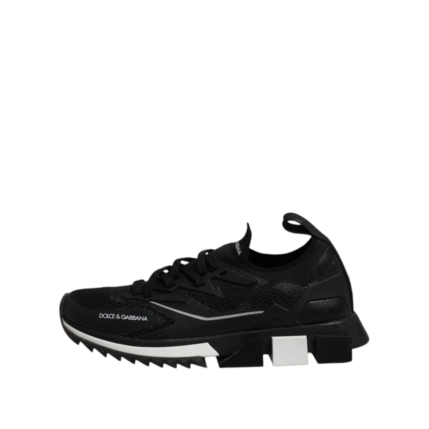 Dolce & Gabbana Black SORRENTO Sport Stretch Sneakers Shoes