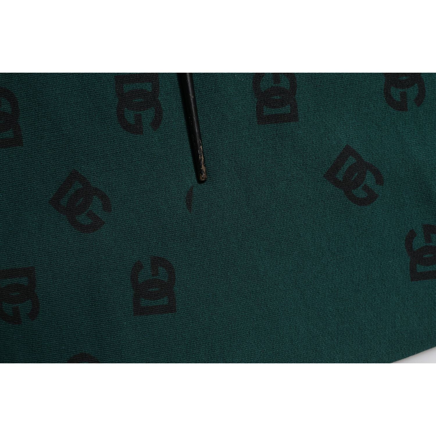 Dolce & Gabbana Green Logo Print Jogger Men Sweatpants Pants