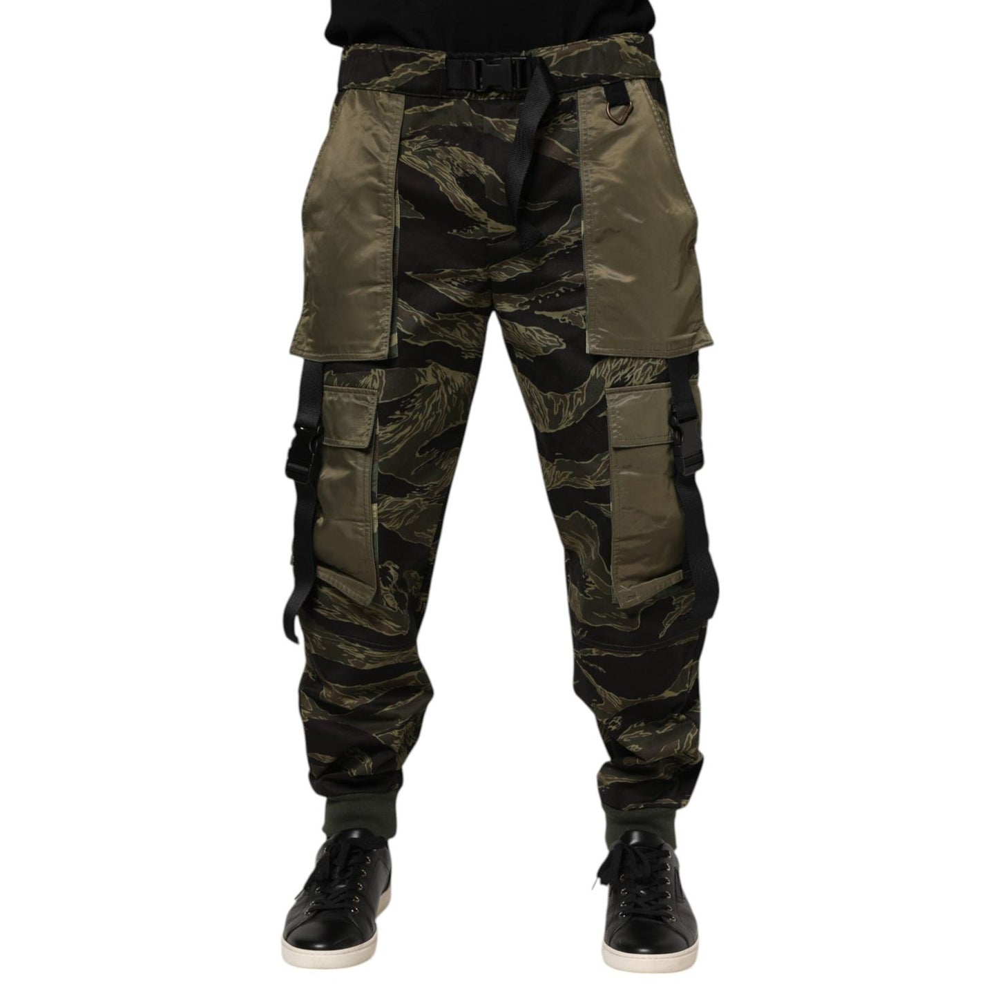 Dolce & Gabbana Multicolor Cargo Camouflage Pants