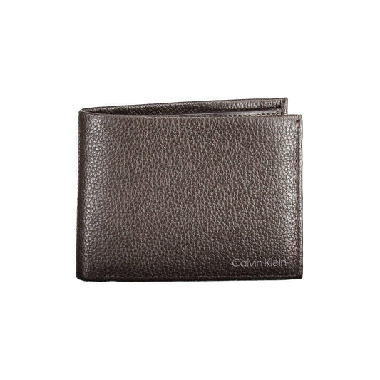 Calvin Klein Brown Leather Wallet CA-10843