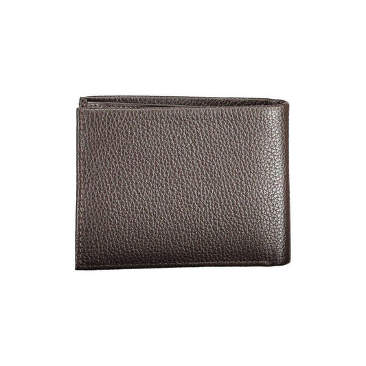 Calvin Klein Brown Leather Wallet CA-10843
