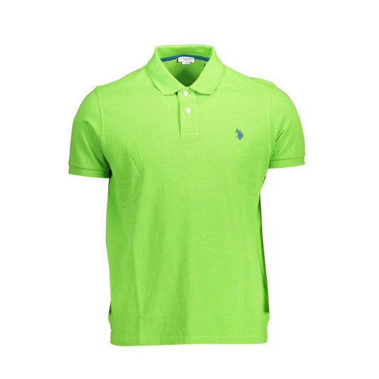 U.S. POLO ASSN. Green Cotton Polo Shirt US-11420-XXL