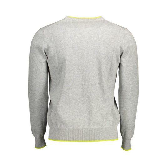 North Sails Gray Cotton Sweater