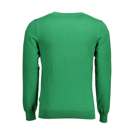 Gant Green Cotton Sweater GA-13027-XS