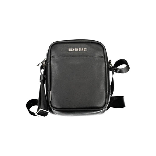 Bikkembergs Black Polyethylene Shoulder Bag BI-15667