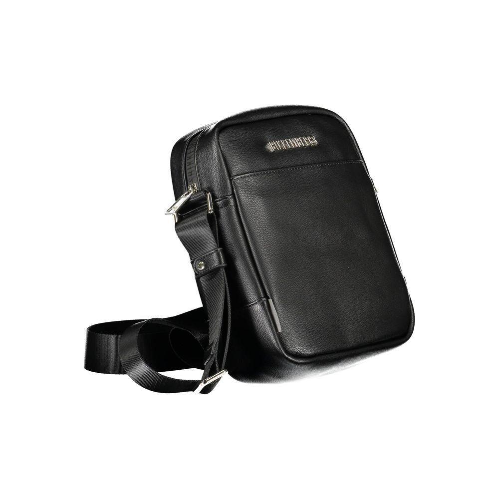 Front view with bag zipped and handles upright.