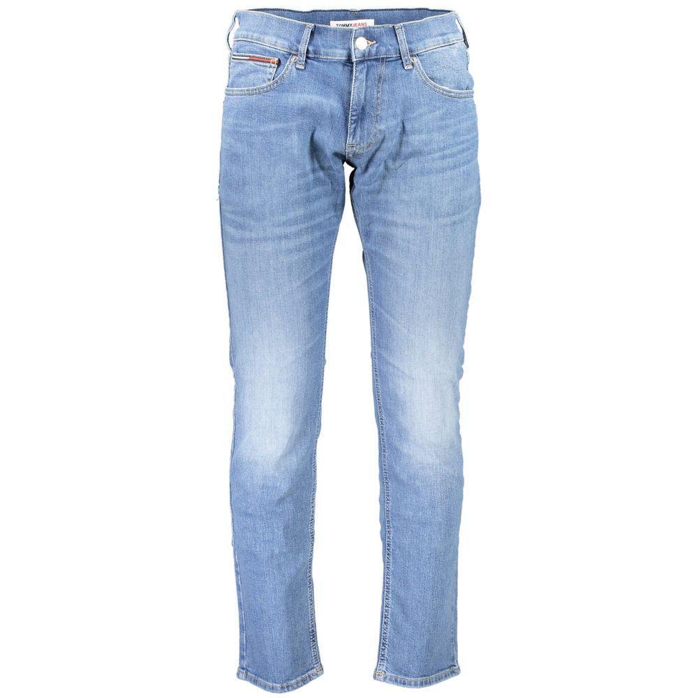 Tommy Hilfiger Blue Cotton Men Jeans