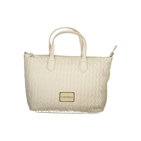 Mario Valentino White Polyethylene Handbag VA-21559