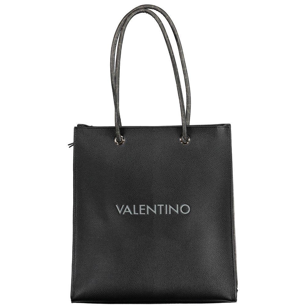 Front view with bag zipped and handles upright.