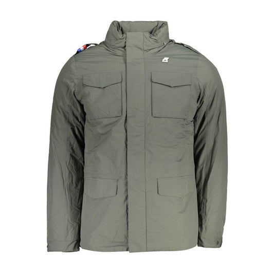 K-WAY Green Polyester Jacket KW-22225-S