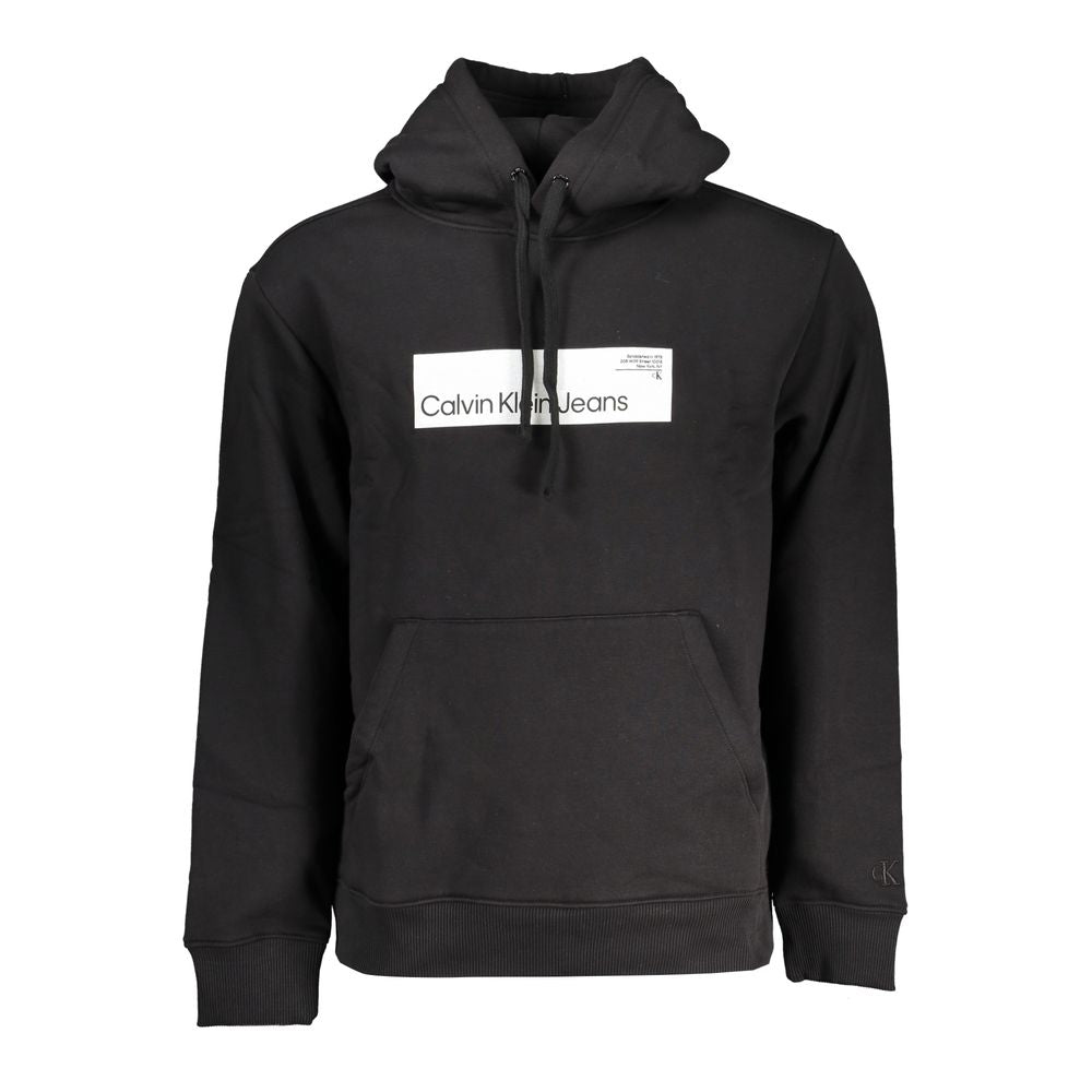 Calvin Klein Black Cotton Sweater CA-25453-M
