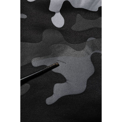 Dolce & Gabbana Black Camouflage Pullover Sweatshirt Sweater