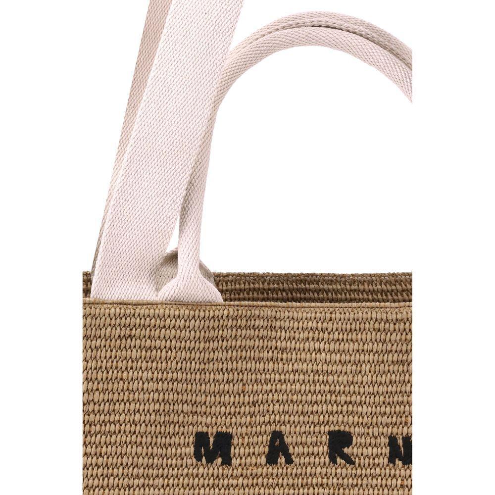 Marni Raffia-effect Tote Bag MASHMP0078U0P3860Z0R42BB