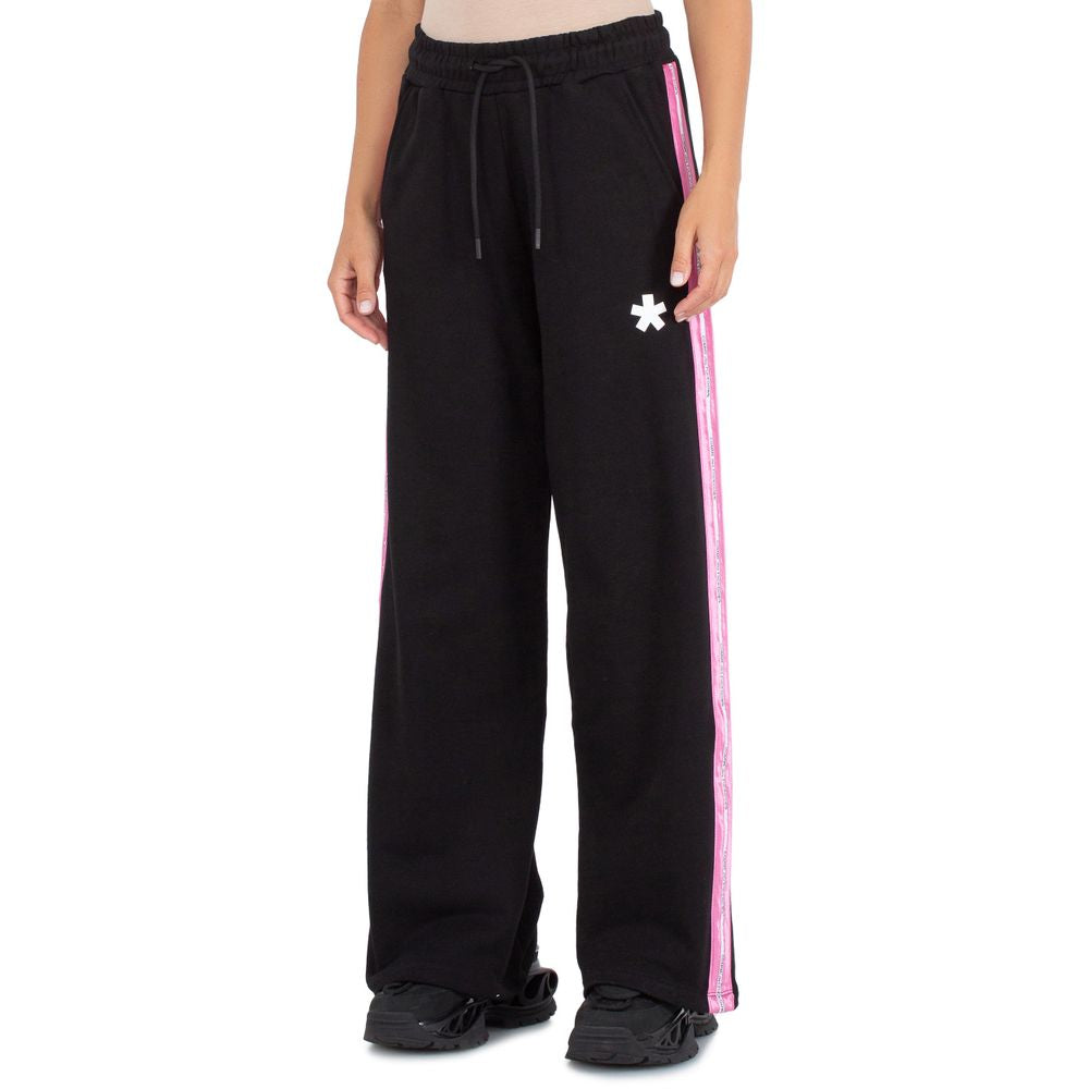 Comme Des Fuckdown Black Cotton Women Palazzo Pants