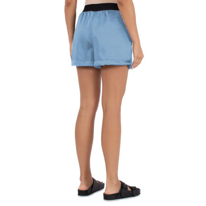 Comme Des Fuckdown Blue Polyester Short