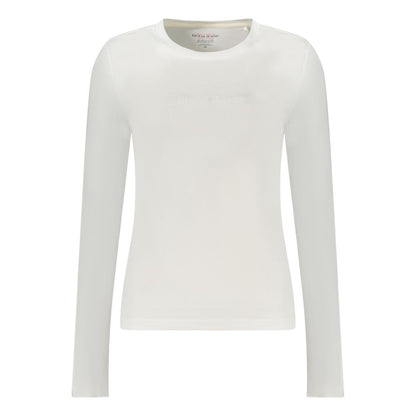 Guess Jeans White Cotton T-Shirt