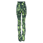 Dolce & Gabbana Green Color Splash High Waist Denim Jeans