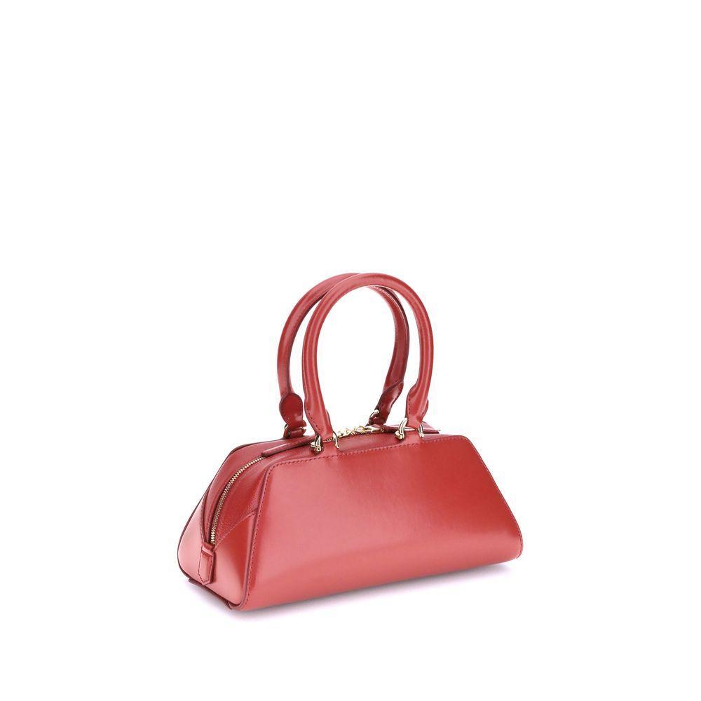 Front view with bag zipped and handles upright.