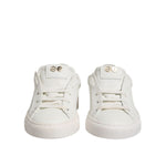 HIDE & JACK White Leather Low Top Lace Up Sneakers Shoes LA12593-35
