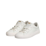 HIDE & JACK White Leather Low Top Lace Up Sneakers Shoes LA12593-35