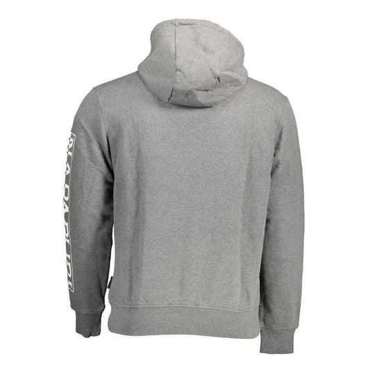 Napapijri Gray Cotton Sweater