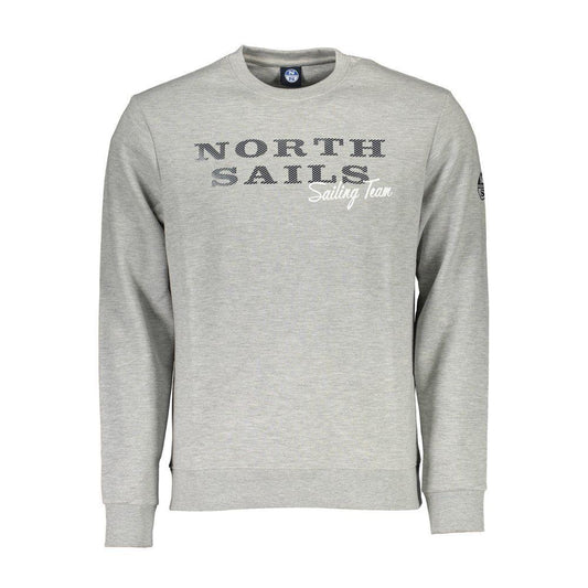 North Sails Gray Cotton Sweater