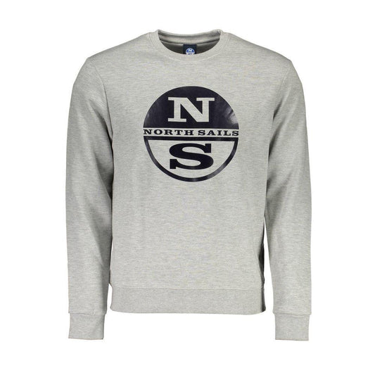 North Sails Gray Cotton Sweater