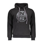 North Sails Black Cotton Sweater NO-16246-XL