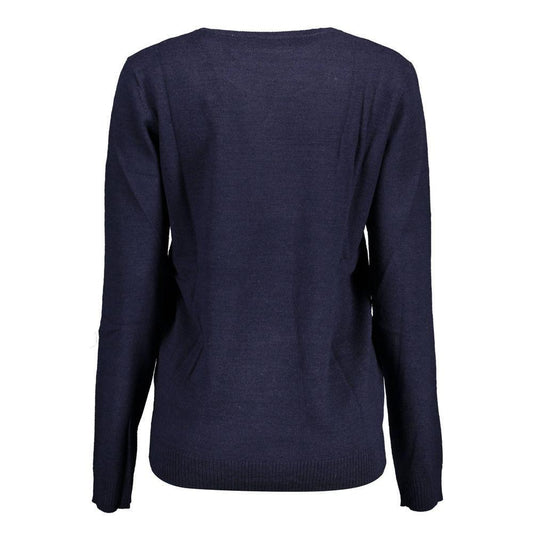 U.S. POLO ASSN. Blue Nylon Sweater