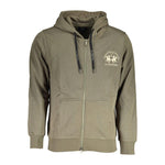 La Martina Green Cotton Sweater LA-17152-L