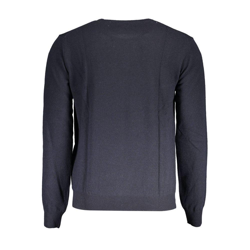 La Martina Blue Wool Sweater