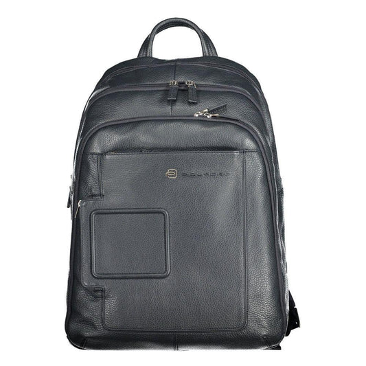 Piquadro Blue Leather Backpack PI-20665