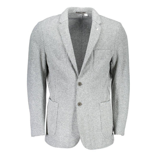 Gant Gray Polyester Jacket