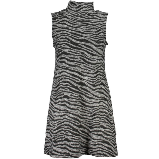 Desigual Black Polyester Dress DE-24873-XL