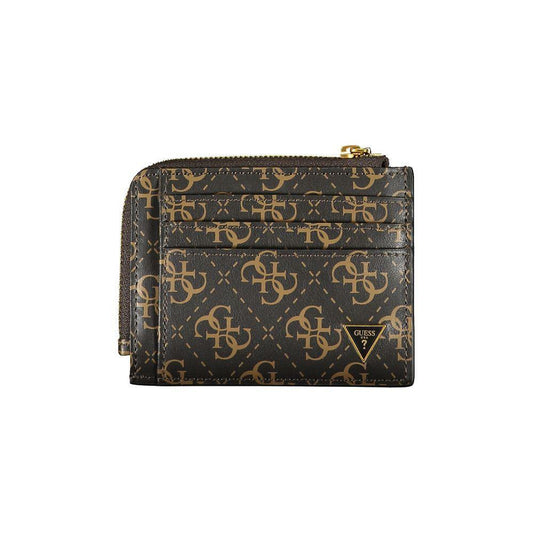 Guess Jeans Brown Leather Wallet GU-26879