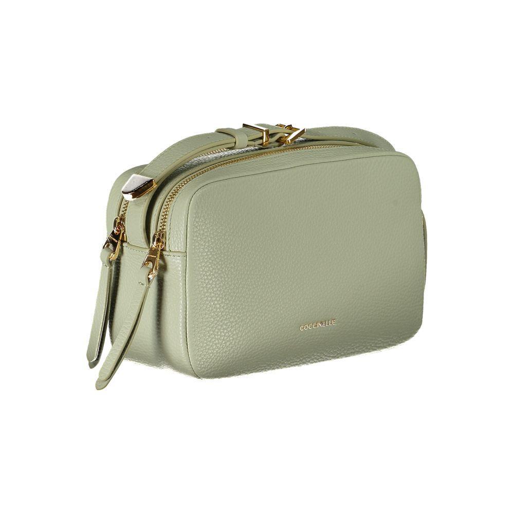 Coccinelle Green Leather Handbag CO-29256