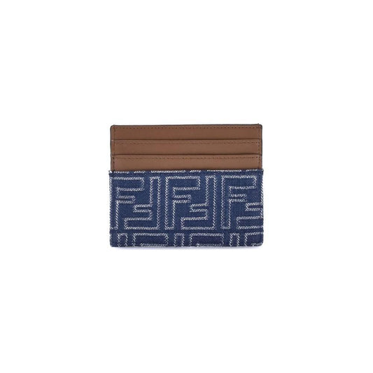 Fendi Denim Card Holder FE7M0164AUGOF1SCGBB