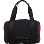 Dolce & Gabbana Black Maroon Hand Shoulder Duffel Travel Bag BAG4643
