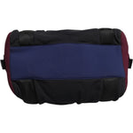Dolce & Gabbana Black Maroon Hand Shoulder Duffel Travel Bag BAG4643