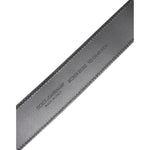 Dolce & Gabbana Black Leather Metal Logo Buckle Belt