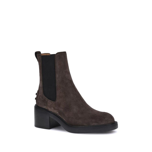 Tod's Suede Ankle Boots TO-XXW73L0JK00RE0S808-EU36/US6