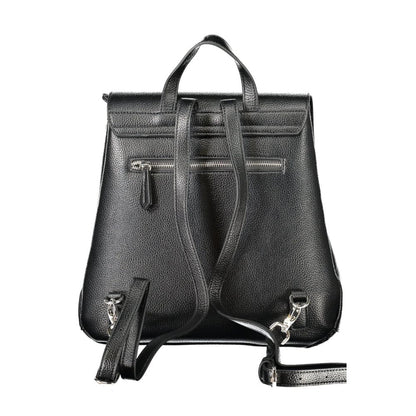 Mario Valentino Black Polyethylene Backpack