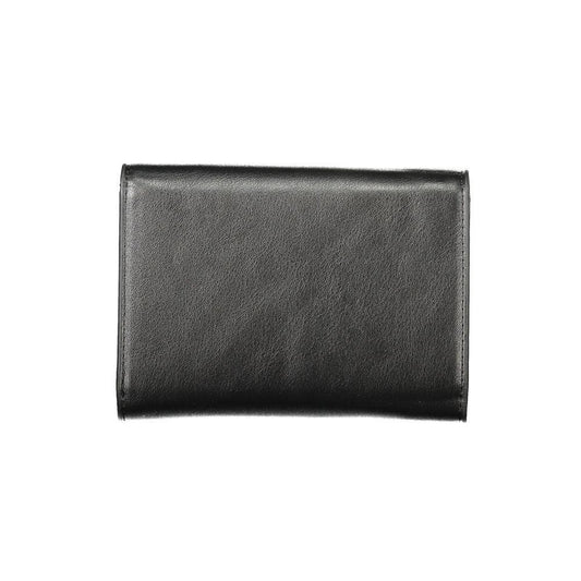 Mario Valentino Black Polyethylene Women Wallet VA-39152