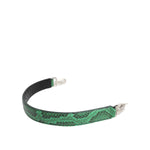 Dolce & Gabbana Black Green Exotic Leather Bag Shoulder Strap WMB444